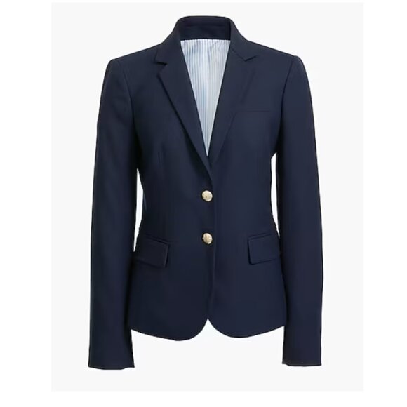 J Crew Original Schoolboy Blazer, Navy - Picture 2 of 6
